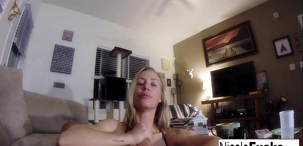  Sexy Home movie of Nicole Aniston giving a POV Blow Job